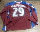 Nathan Mackinnon  29 Colorado Avalanche Nhl Reebok Jersey Size Medium Red   Blue