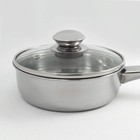 18 10 Stainless Steel 2 Cup Egg Poacher  Non Stick Easy Use Kitchenware Rust    