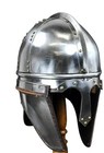Medieval Steel Infantry Late Roman Ridge Helmet For Halloween