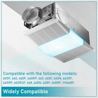 Hasme S53740000 Heater Exhaust Fan Light Standard  Transparent Mist White