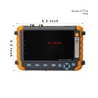 5 Inch Cctv Tester Analog Camera Moniton hdmi Input vga Input camera Debuggin   