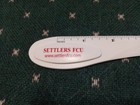 Vintage Letter Opener Ruler Combo With Clip Magnetic Advertisement Nice Usa Rare