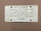 Vintage Original 1963 Texas License Plate Ed 460