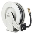 1 2  X 50  Oil Hose Reel Retractable 2300 Psi Spring Driven Steel Construction