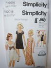 Simplicity Pattern 9884   12016 Misses Dress Retro Vtg 1960s Sizes 6-14  Uncut