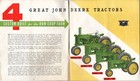 Antique 1939 John Deere General-purpose Tractors Catalog 38 Pages