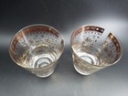 Georges Briard Persian Garden Mcm Old Fashioned Glass Set Of 2
