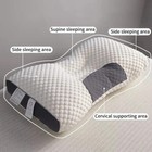 Honeycomb Cervical Pillow Orthopedic Neck Support Anti-apnea Massage Cotton