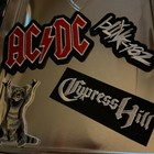 Ac dc  Cypress Hill Etc Embroidered Patch Red Logo Rock   Pop Music Collectible