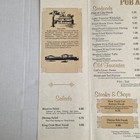 Vintage Pub And Parlor Menu Famous 1960s Bloomfield Hills Michigan Restaurant