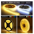 5m Led Flexible Strip Light 3528 2835 3014 5050 5630 5054rgb Warm White Dc12v