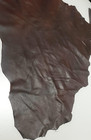 Premium Brown Leather Hide Beautifully Contrasted With Black Details  4 - 5 Sqf