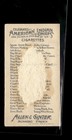 1888 Allen   Ginter N2 American Indian Chiefs Great Bear Vg vg-ex Y8019
