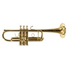 Bach Model C180ml239 Stradivarius C Trumpet In Gold Plate Sn 540182 Excellent