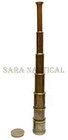Nautical Antique Solid Brass Marine Telescope Pirate Spyglass With Wooden Box