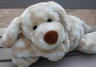 Vintage 2003 Ty Classic 21  Ripples The Dog With Bow Super-soft Plush Pre-owned