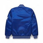 La Dodgers Blue Satin Varsity Bomber Style Jacket - Unisex