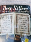 Counted Cross Stitch Kit Serenity Prayer Best Sellers Book Display  08502