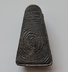 Vintage Phra Somdej Style Thai Clay Buddha Amulet Meditation Layer Base Charm