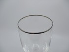 Lenox  Innocence  platinum Trim  Water Goblet - 9  X 3   0202h