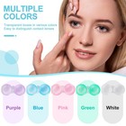 50 Pack Contact Lens Cases  Transparent Contact Cases Bulk In 5 Colors  Cute Con