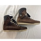Tcx Waterproof Motorcycle Boots Ce Rated Brown Suede Moto Shoes Men 12