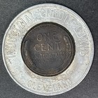 Industrial Credit Loans Cleveland Encased 1953 D Lincoln Wheat Cent Lucky Token