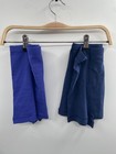 Nwot Pack Of 2 Hanna Andersson Boxer Briefs Youth Medium Blue Navy Blue Stretch