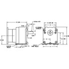 Dayton 1l513 Speed Reducer  C-face  42cz 48  28 1 1