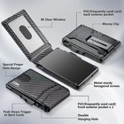 Slim Carbon Fiber Bifold Wallet     Rfid Blocking  Money Clip  Stylish Men s Gift
