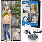 Heavy Duty Door Screen Magnetic Closure   Thickened Fiberglass Screen Door Mesh 