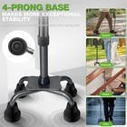 Walking Canes For Women   Men  Adjustable Folding Quad Cane  Heavy Duty Walki   