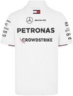 Mercedes Amg Petronas F1 Men s 2024 Team Polo Shirt - White