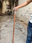 Walking Stickhandmade Raven Walking Stick Gothic Crow Head Cane Broen Wood Bronz