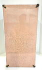 Vtg Pink   White Metal Doll   Wardrobe Trunk 20 x10 x9  1950s-1960s Very Nice