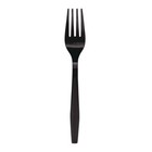 Boardwalk Forkhwppbla 1000-pc ct Heavyweight Pp Forks - Blk New
