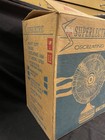 Vintage Superlectric 12    Oscillating Fan Model 12783 Nos New In Open Box