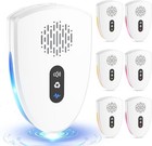 2026 Upgraded 6 Pack Ultrasonic Pest Control Repeller  Mouse Insect Repellent