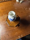 Vintage Doll House Miniature Table With Vase  Teacup And Chair 