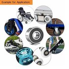 20 Pcs 608 2rs Ball Bearings     Bearing Steel And Double Rubber Miniature