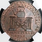 1795 Ngc Ms 64 Schooling Middlesex 1 2 Penny Conder Kettle Token  24010602d 