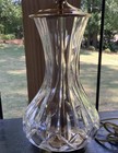 Waterford Crystal Brass Lismore Table Lamp  small Medium 21    - Euc 