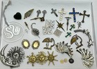 Vintage Beads Jewelry Piece Junk Lot For Repair Craft Harvest