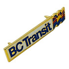 Vintage Bc Transit Lapel Hat Pin British Columbia Canada Travel Souvenir Gift