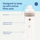 Mam 11oz Natural Flow Active Anti-colic Baby Bottle  4  Mths  2 Pack