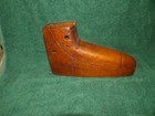 Antique Vintage Cobbler s Wooden Shoe Boot Mold Form Adult Primitive Decor