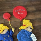 2 Vintage Paddington Bear Wall Hanging Toddler Child Room Decor Eden Toys