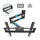 Full Motion Lcd Led Tv Wall Mount Bracket Swivel Tilt 32 36 40 42 46 49 50 55 60