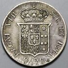 1834 Naples Sicily 120 Grana Xf Ferdinand Ii Italy State Silver Coin  23122608r 