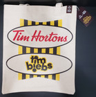 Tim Hortons X Justin Bieber Tim Biebs Collection Canvas Tote Bag   Fanny Pack